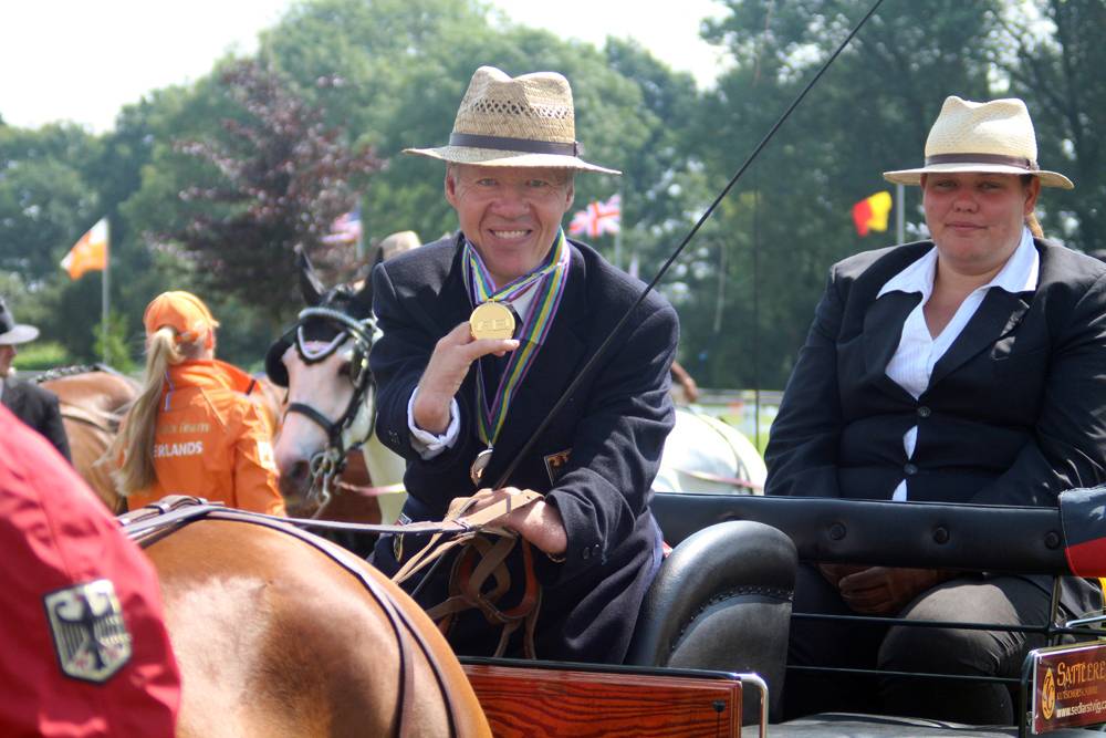 Beesd: Dutch claim gold on home soil in FEI World Para Driving Championships